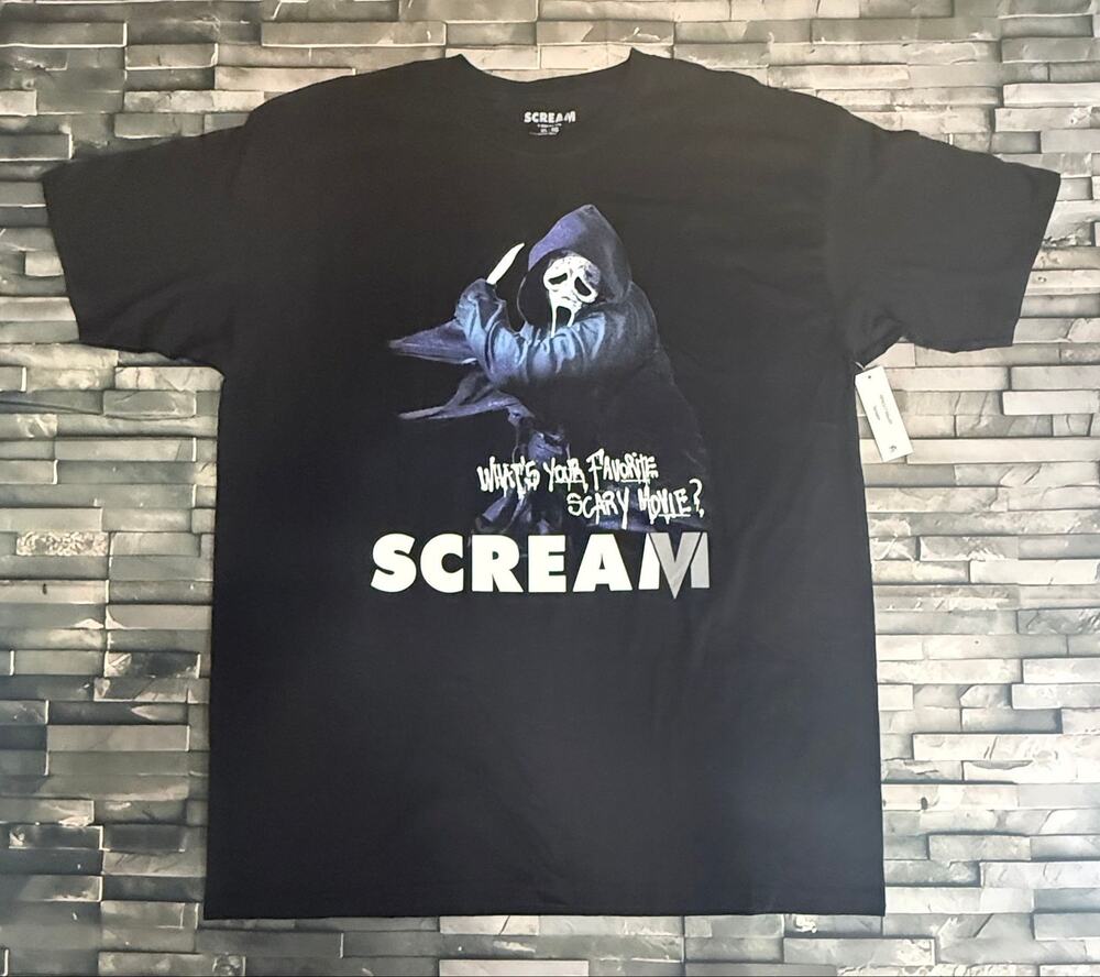 SCREAM HORROR GRAPHIC TEE